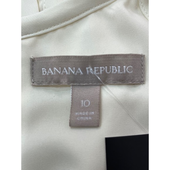 Banana Republic Monogram Chiffon Halter Dress - 10 - Picture 3 of 5
